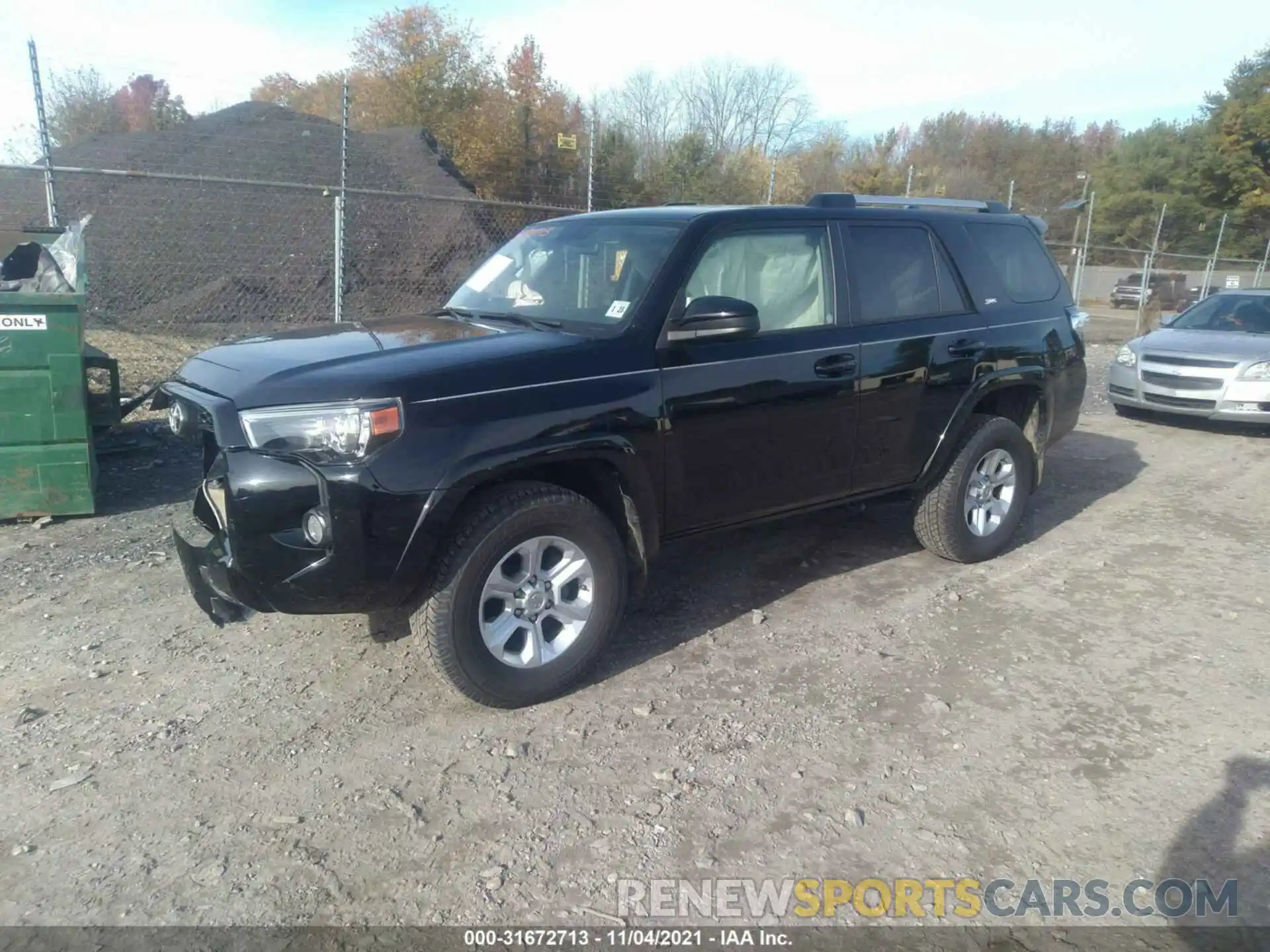 2 Photograph of a damaged car JTEBU5JR7K5685154 TOYOTA 4RUNNER 2019