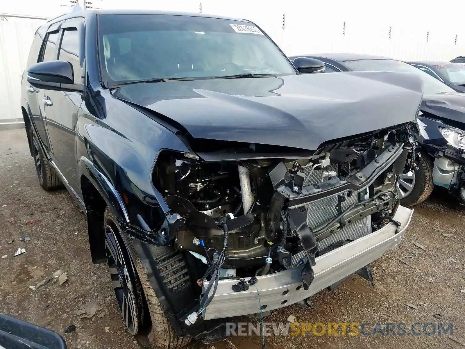 1 Photograph of a damaged car JTEBU5JR7K5687521 TOYOTA 4RUNNER 2019