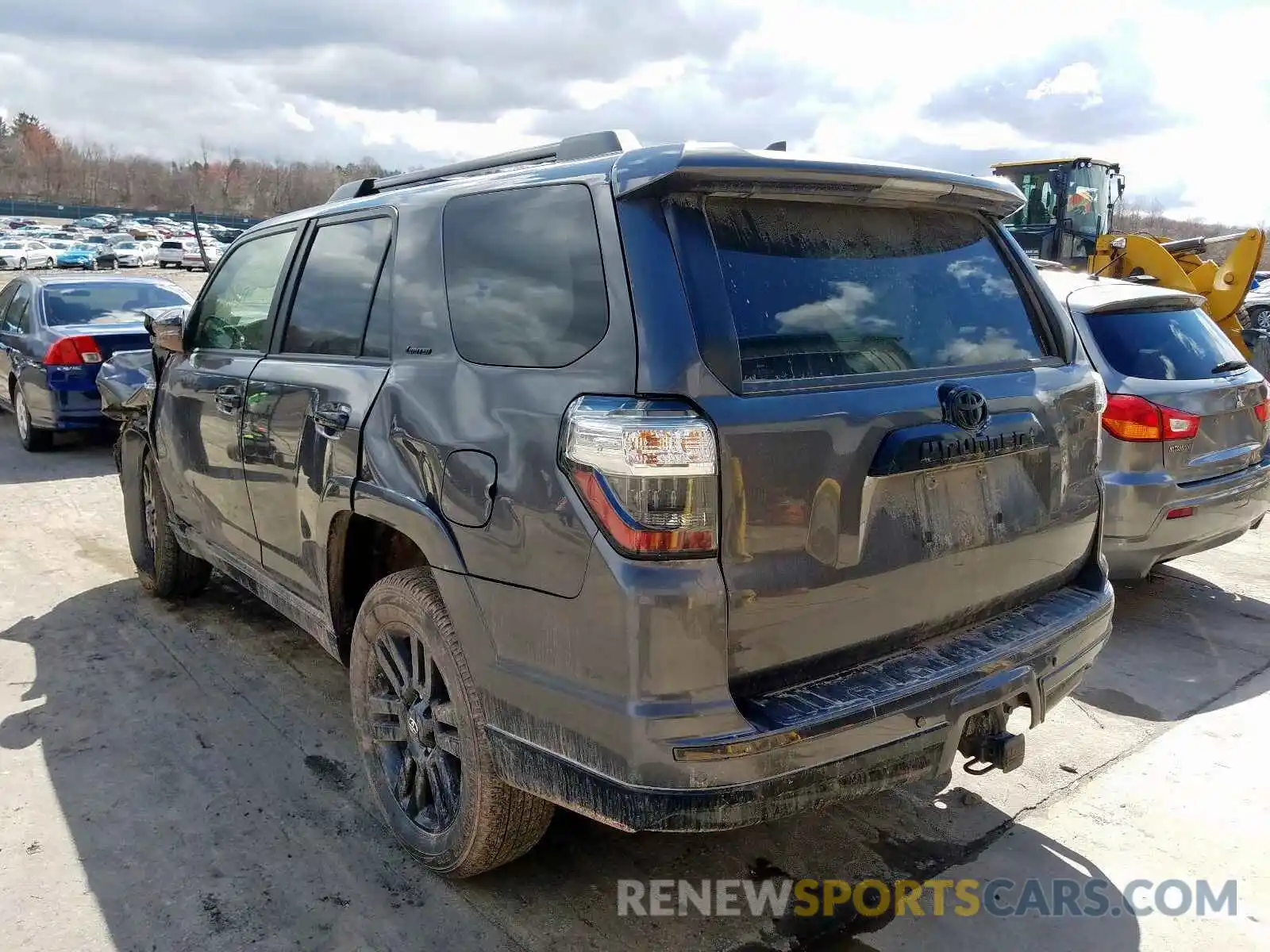 3 Фотография поврежденного автомобиля JTEBU5JR7K5689592 TOYOTA 4RUNNER 2019