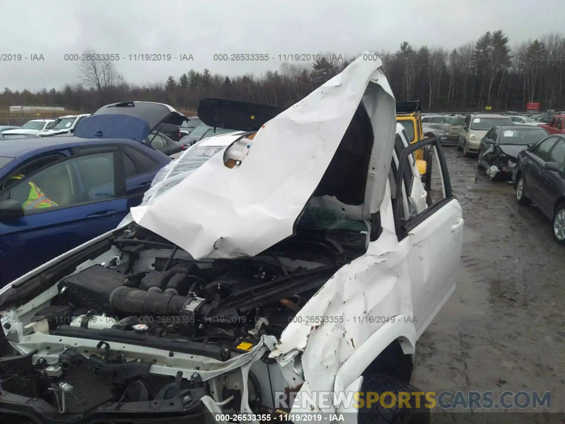 6 Photograph of a damaged car JTEBU5JR7K5690077 TOYOTA 4RUNNER 2019