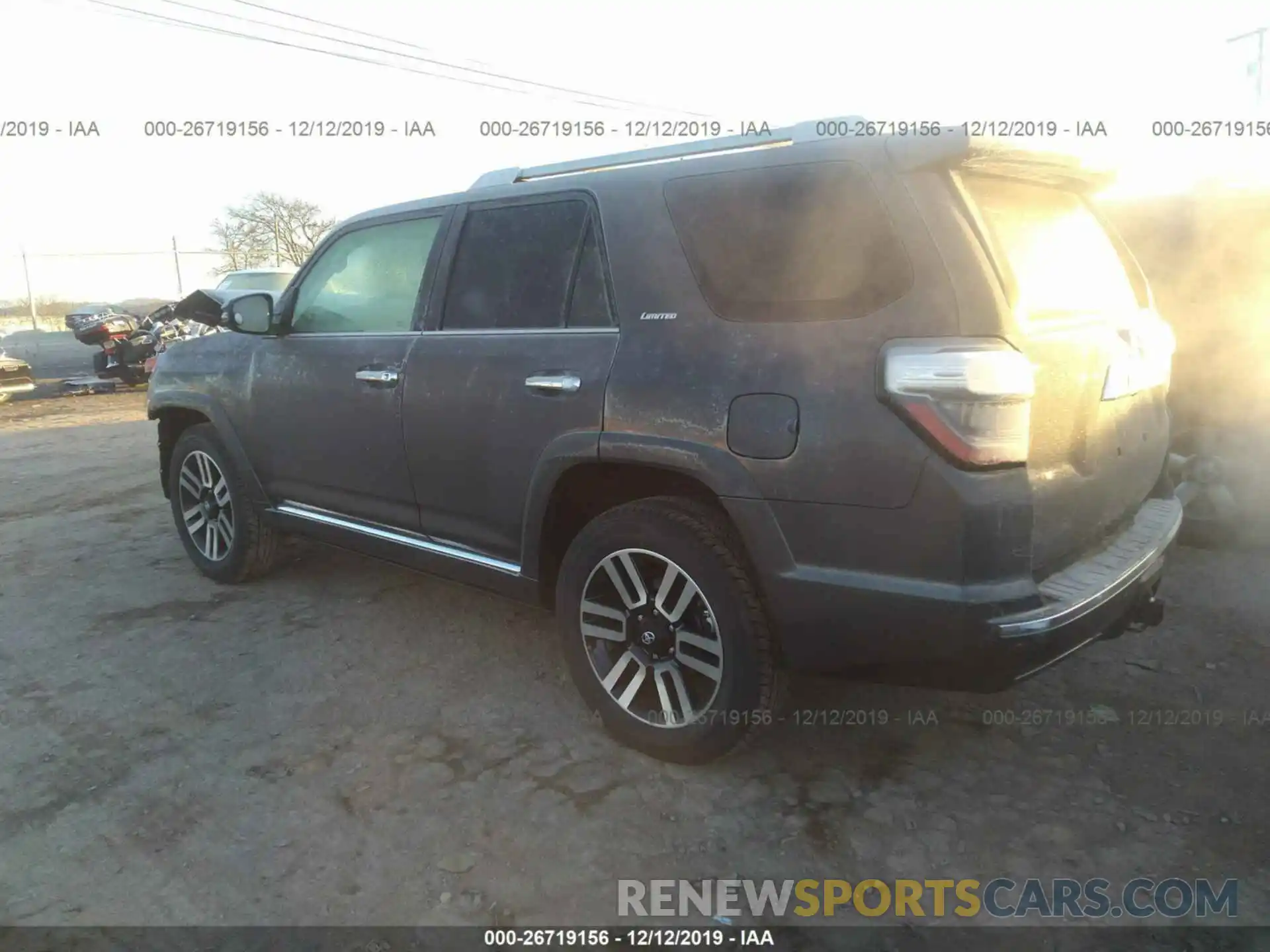 3 Photograph of a damaged car JTEBU5JR7K5690144 TOYOTA 4RUNNER 2019