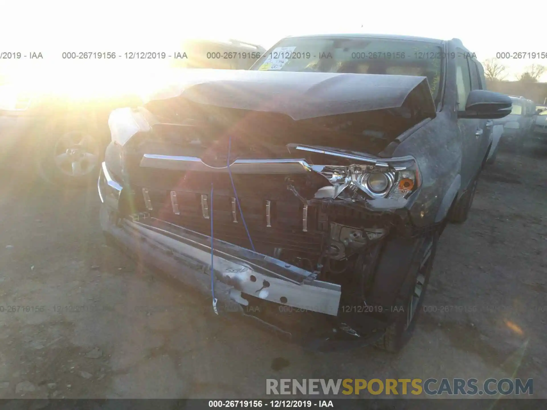 6 Photograph of a damaged car JTEBU5JR7K5690144 TOYOTA 4RUNNER 2019