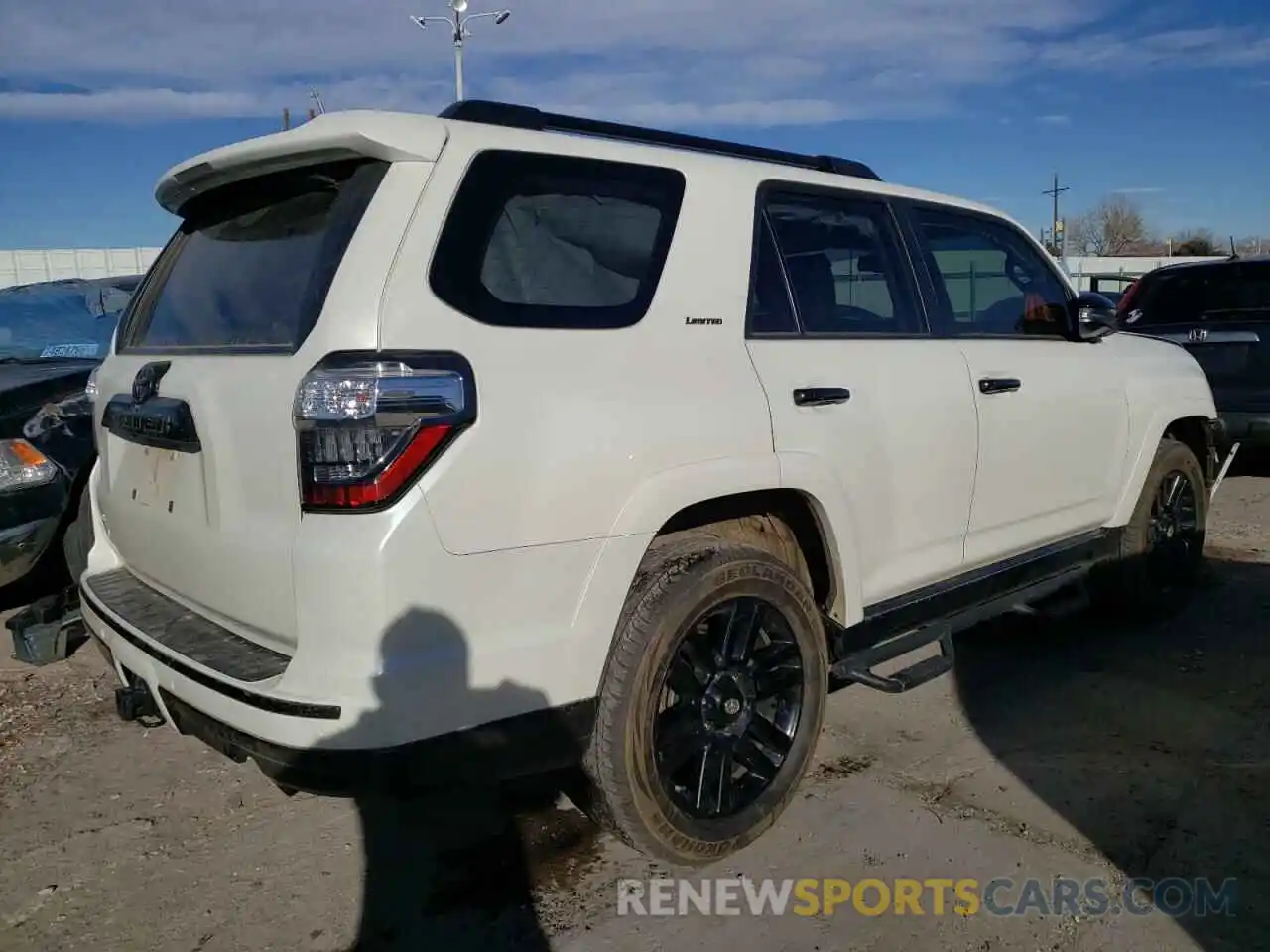 4 Фотография поврежденного автомобиля JTEBU5JR7K5693562 TOYOTA 4RUNNER 2019