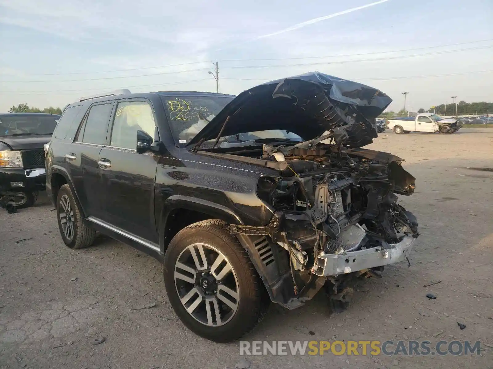 1 Photograph of a damaged car JTEBU5JR7K5696977 TOYOTA 4RUNNER 2019