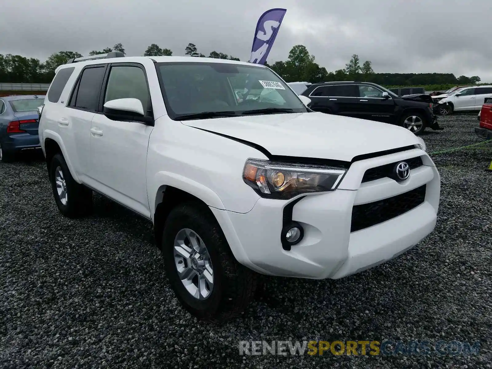 1 Photograph of a damaged car JTEBU5JR7K5700560 TOYOTA 4RUNNER 2019