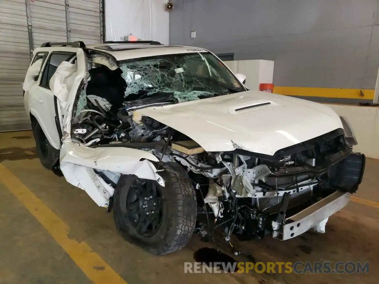 1 Photograph of a damaged car JTEBU5JR7K5700865 TOYOTA 4RUNNER 2019