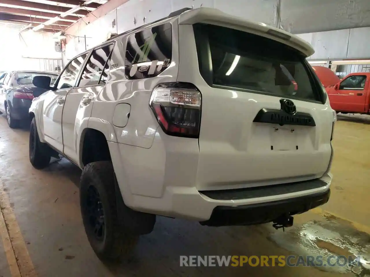 3 Photograph of a damaged car JTEBU5JR7K5700865 TOYOTA 4RUNNER 2019