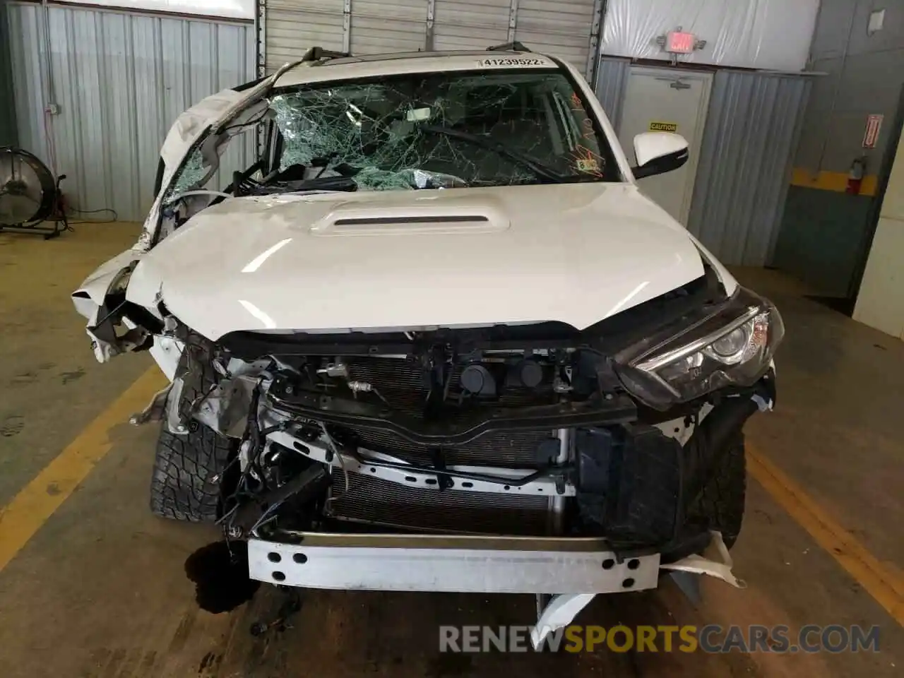 9 Photograph of a damaged car JTEBU5JR7K5700865 TOYOTA 4RUNNER 2019