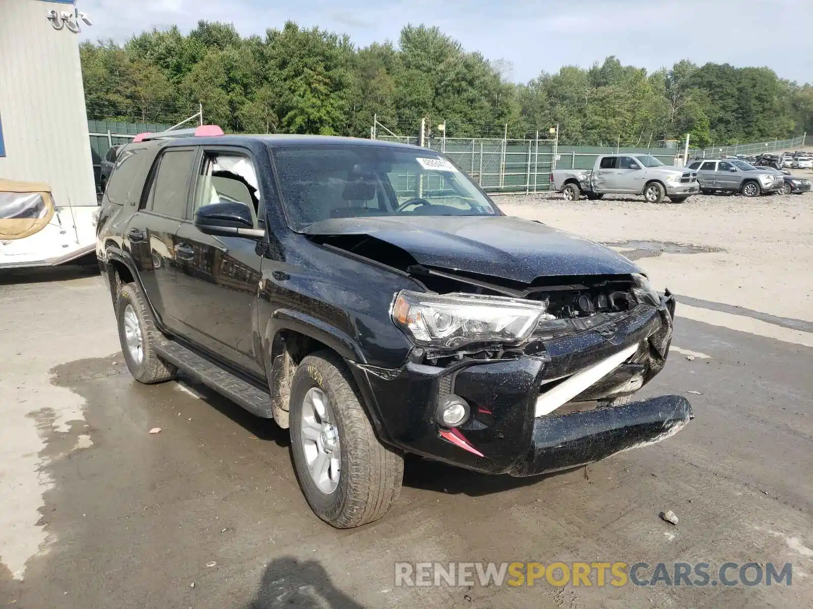 1 Photograph of a damaged car JTEBU5JR7K5701059 TOYOTA 4RUNNER 2019