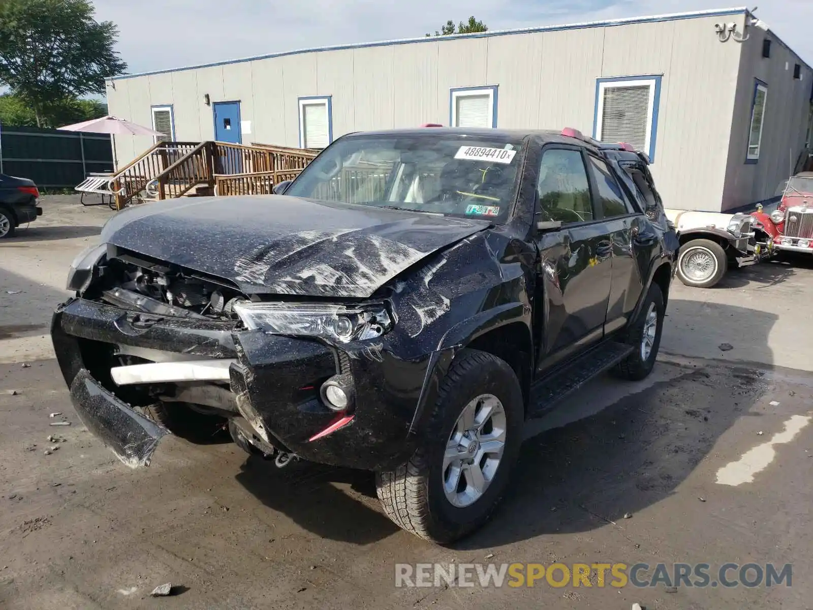 2 Photograph of a damaged car JTEBU5JR7K5701059 TOYOTA 4RUNNER 2019