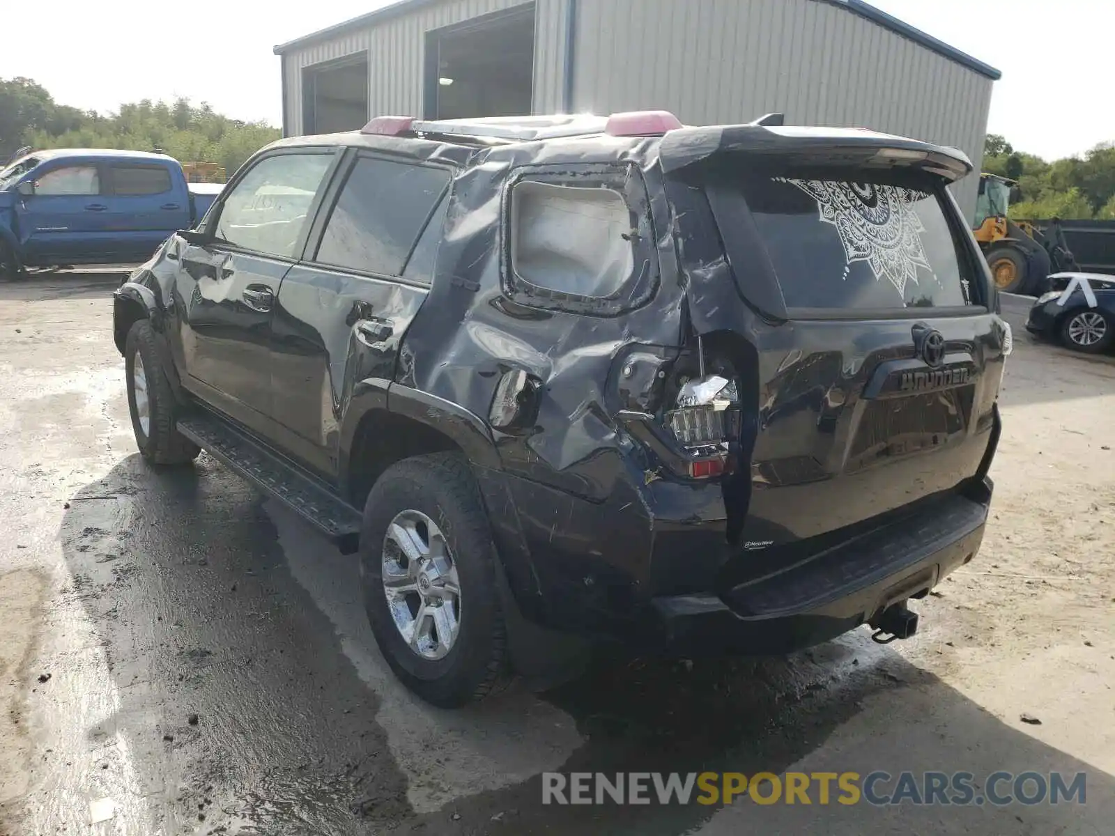 3 Photograph of a damaged car JTEBU5JR7K5701059 TOYOTA 4RUNNER 2019