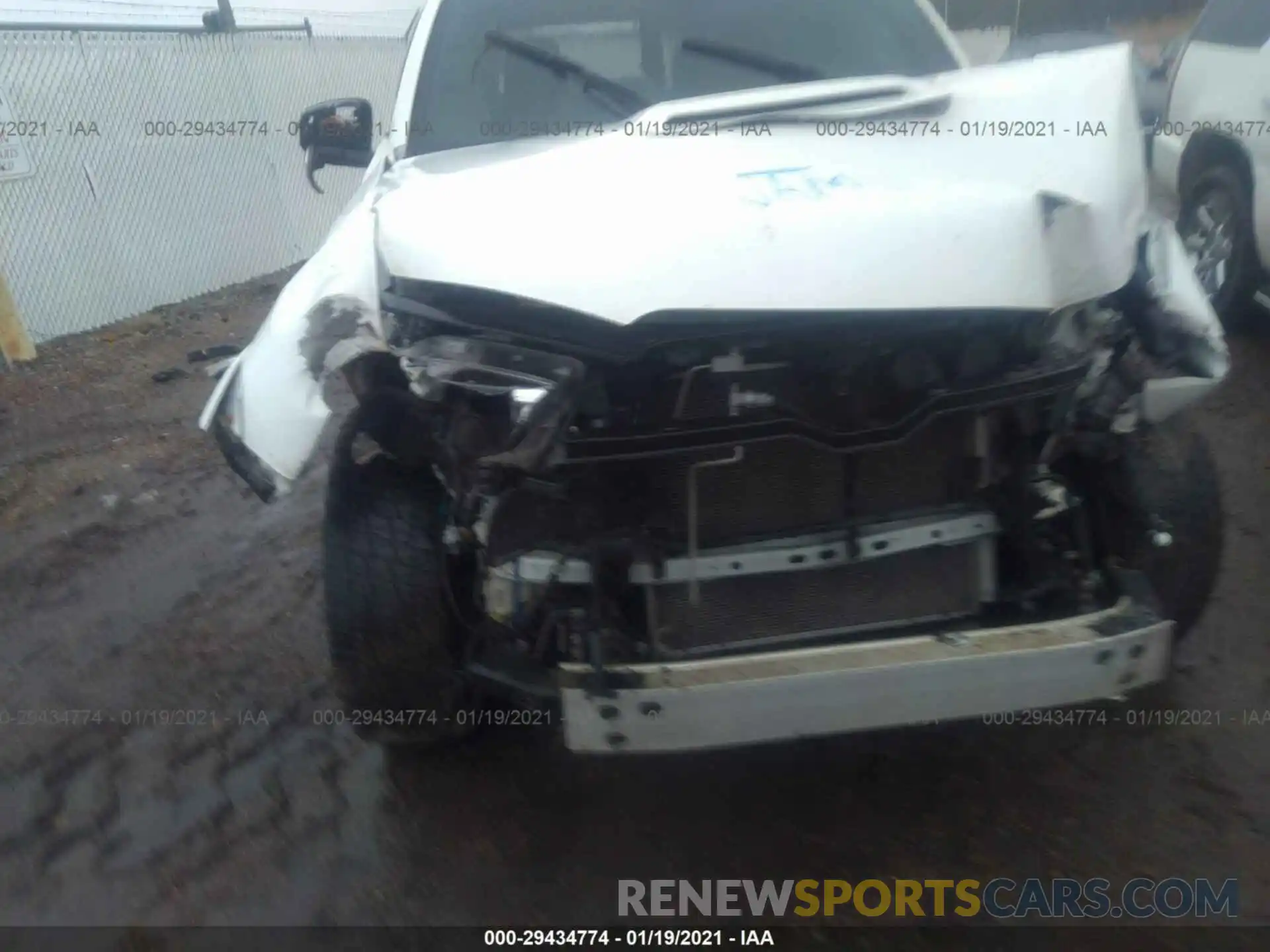 6 Photograph of a damaged car JTEBU5JR7K5705676 TOYOTA 4RUNNER 2019