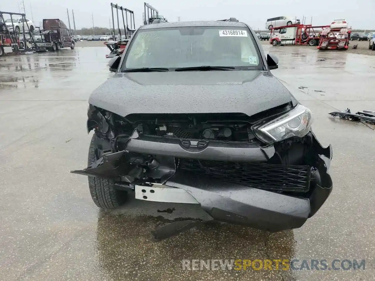 5 Photograph of a damaged car JTEBU5JR7K5708691 TOYOTA 4RUNNER 2019