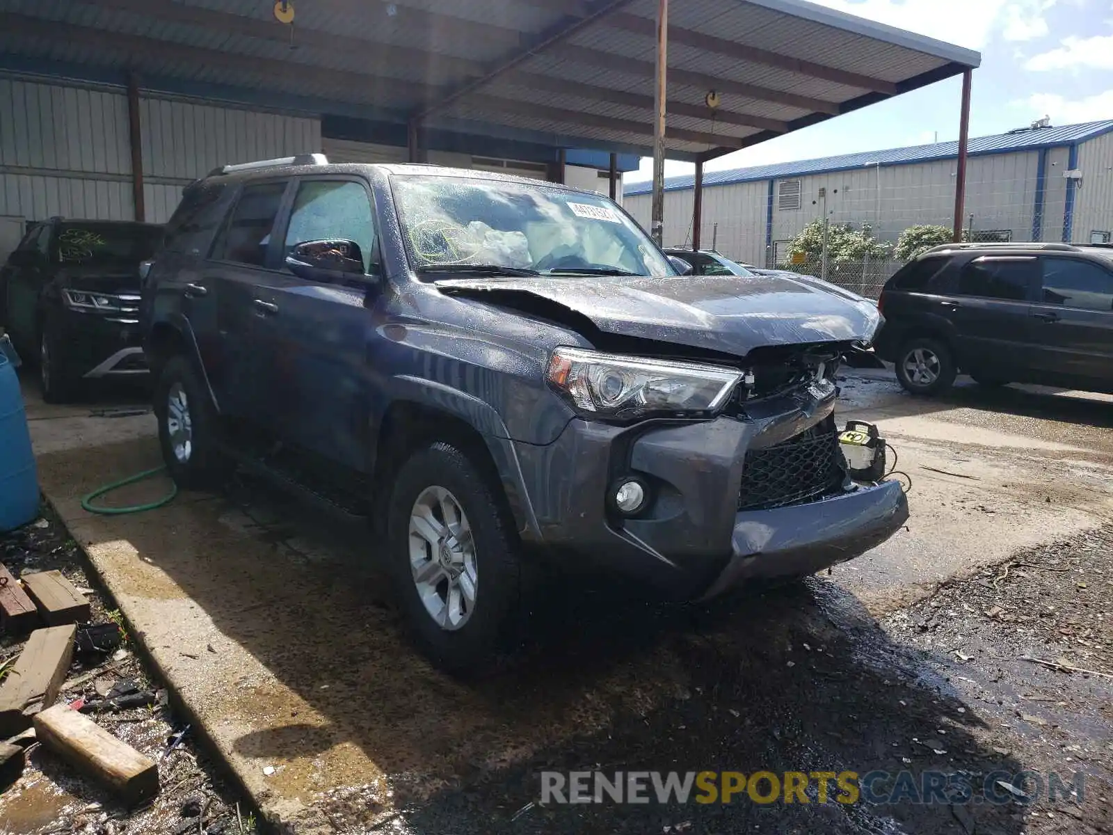 1 Photograph of a damaged car JTEBU5JR7K5709050 TOYOTA 4RUNNER 2019