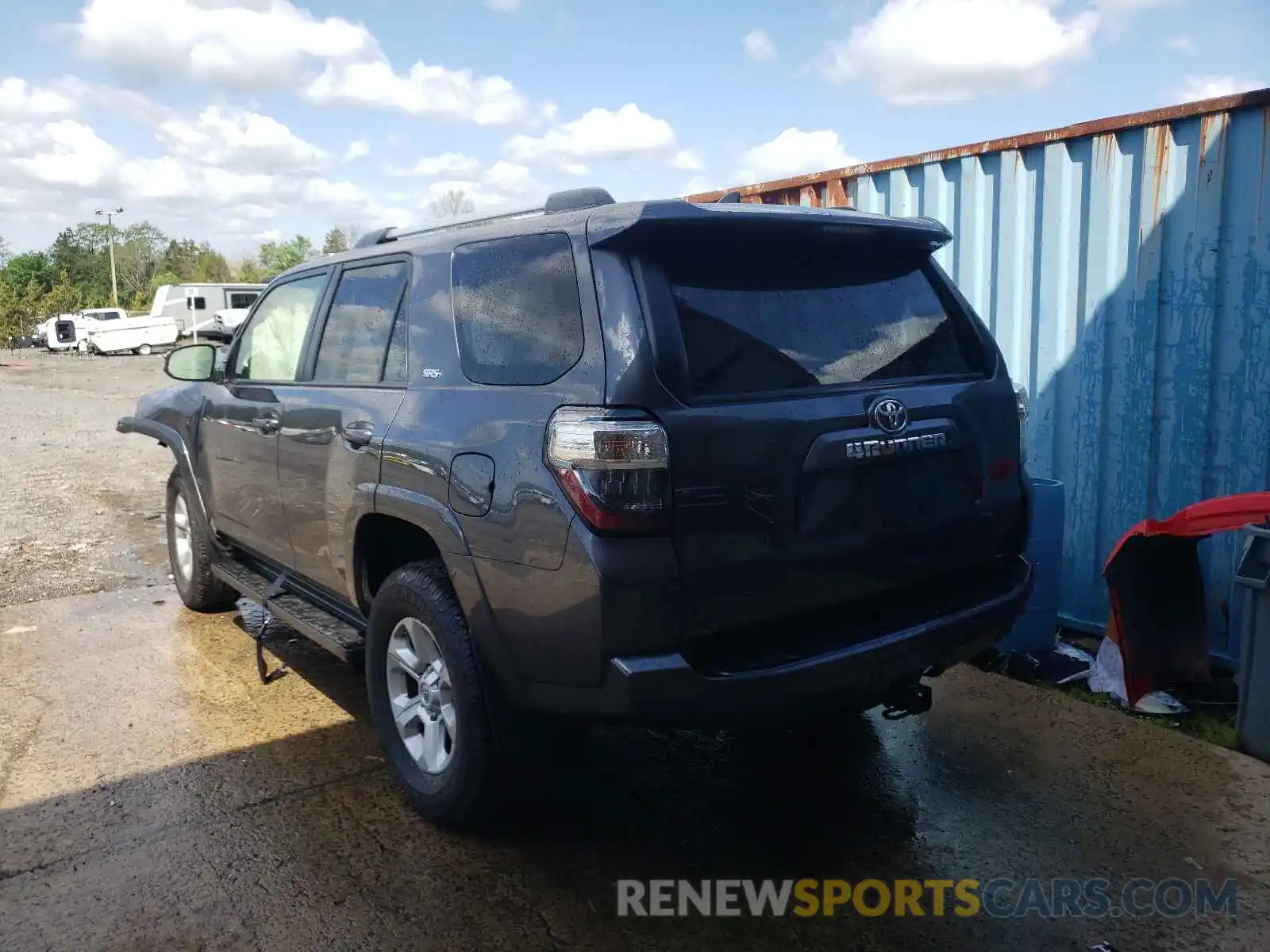 3 Фотография поврежденного автомобиля JTEBU5JR7K5709050 TOYOTA 4RUNNER 2019