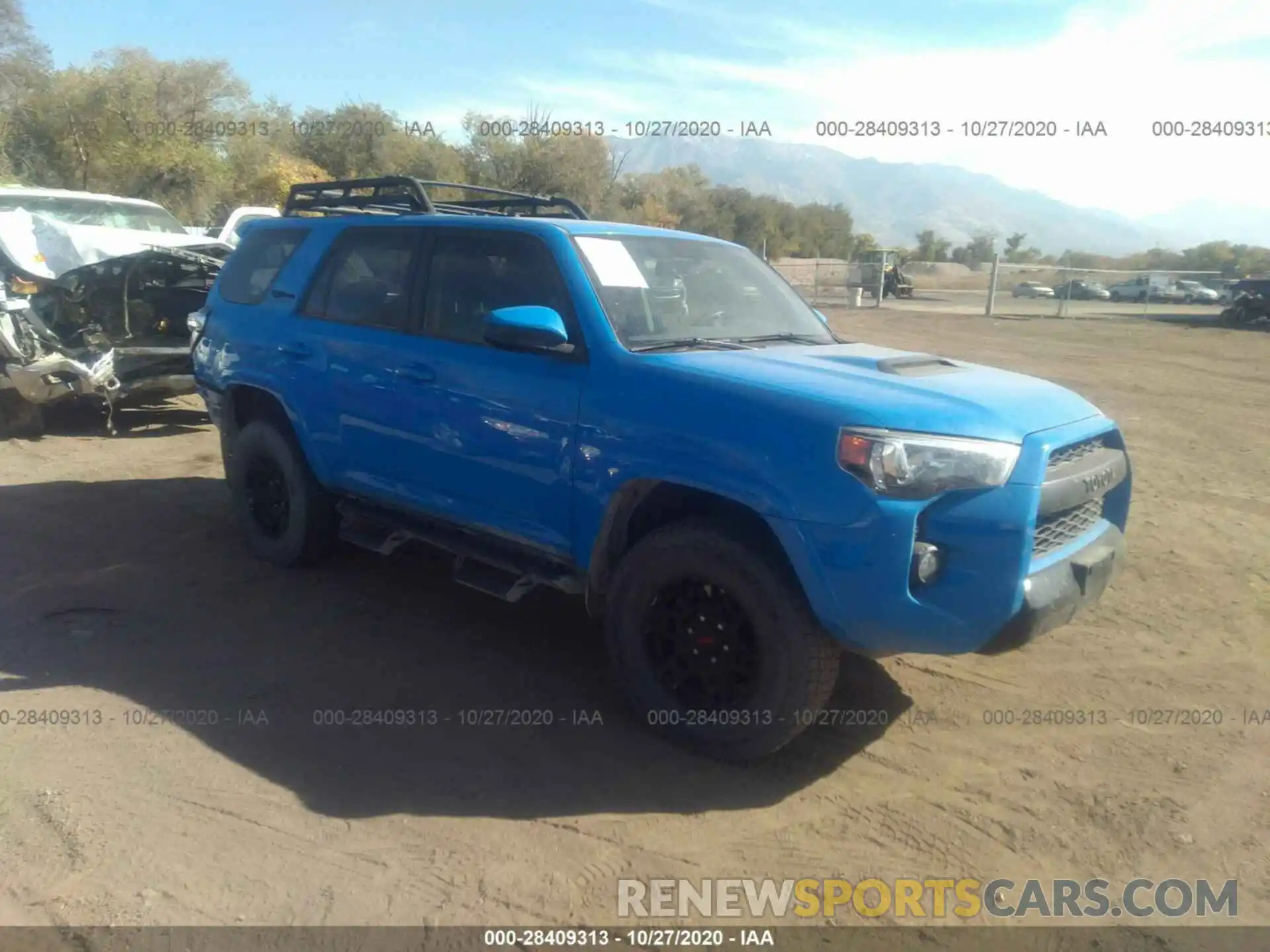 1 Photograph of a damaged car JTEBU5JR7K5712336 TOYOTA 4RUNNER 2019