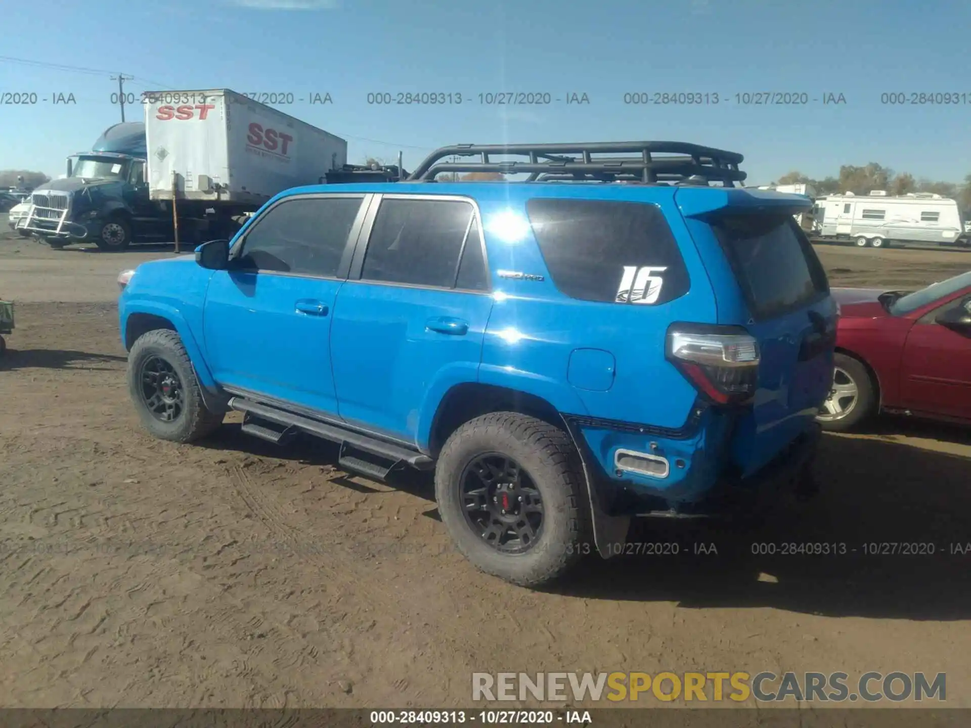 3 Photograph of a damaged car JTEBU5JR7K5712336 TOYOTA 4RUNNER 2019