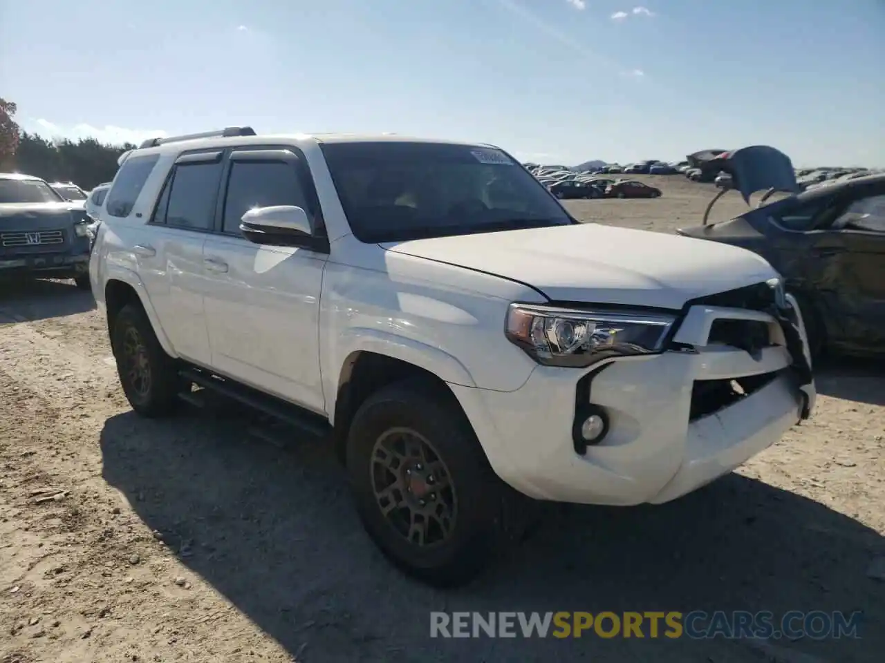 1 Photograph of a damaged car JTEBU5JR7K5714782 TOYOTA 4RUNNER 2019