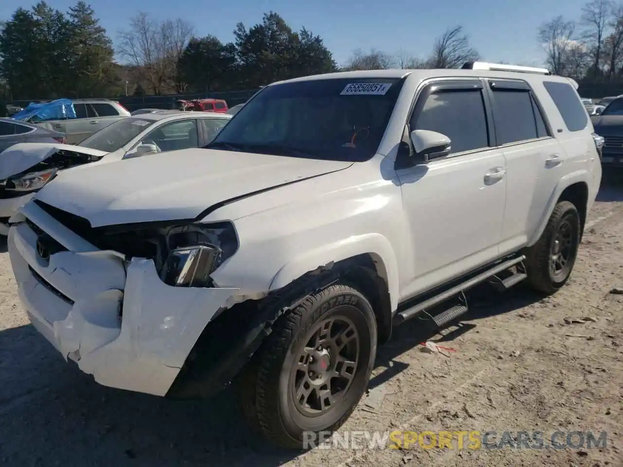 2 Фотография поврежденного автомобиля JTEBU5JR7K5714782 TOYOTA 4RUNNER 2019