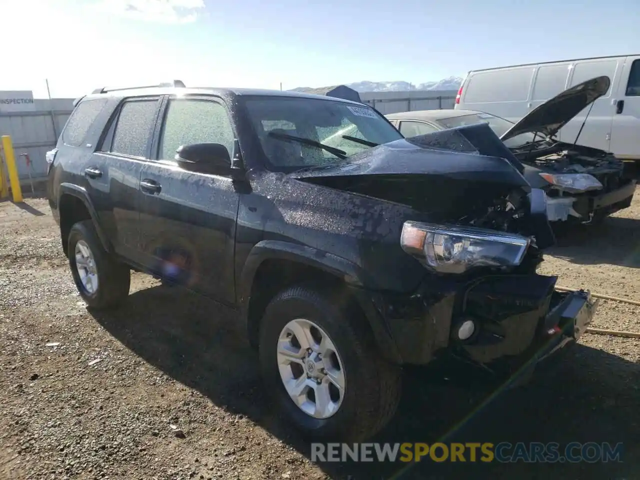 1 Photograph of a damaged car JTEBU5JR7K5715382 TOYOTA 4RUNNER 2019