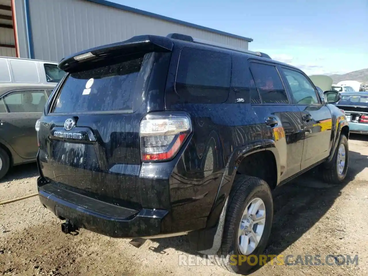 4 Photograph of a damaged car JTEBU5JR7K5715382 TOYOTA 4RUNNER 2019