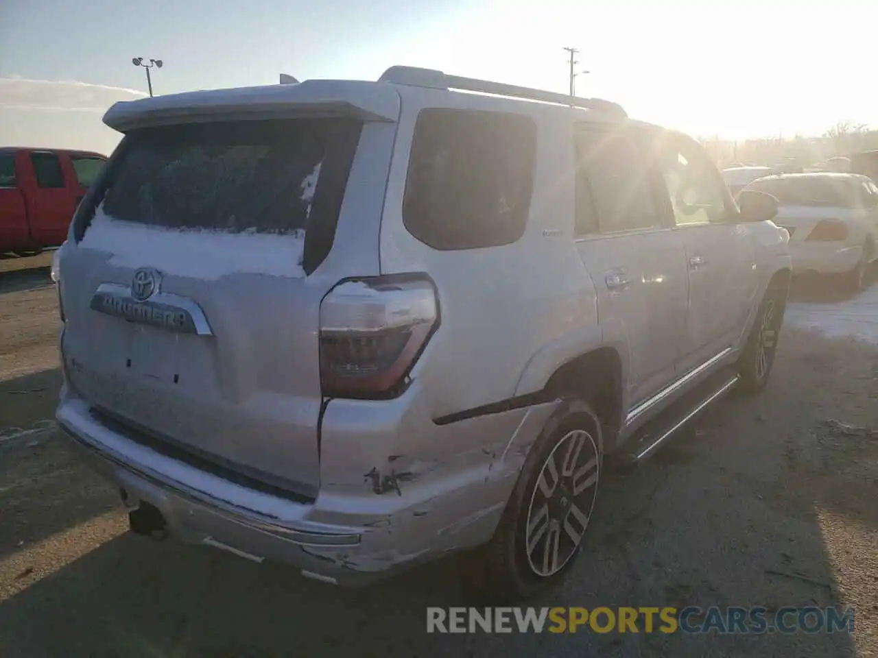 4 Photograph of a damaged car JTEBU5JR7K5715396 TOYOTA 4RUNNER 2019