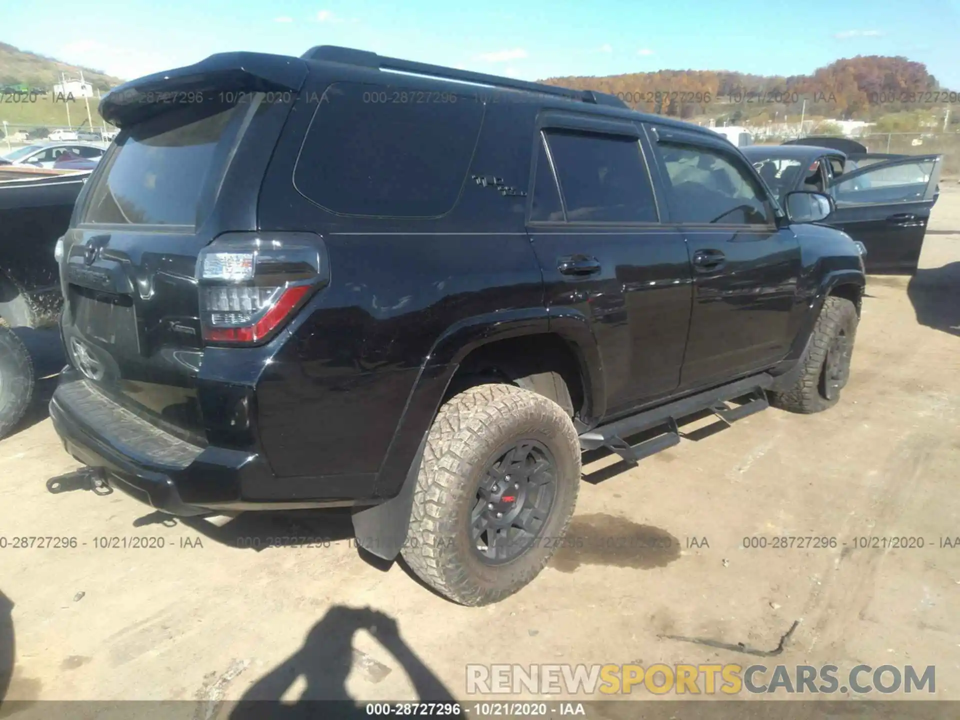 4 Фотография поврежденного автомобиля JTEBU5JR7K5716872 TOYOTA 4RUNNER 2019