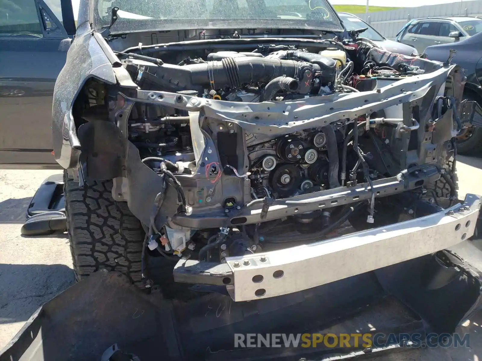 9 Photograph of a damaged car JTEBU5JR7K5719030 TOYOTA 4RUNNER 2019