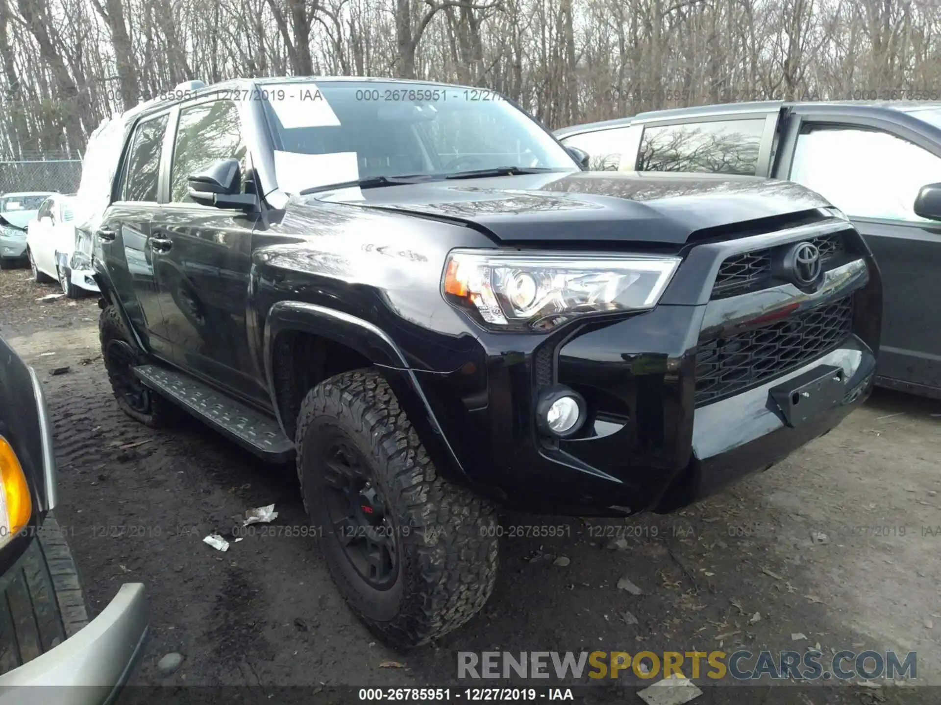 1 Фотография поврежденного автомобиля JTEBU5JR7K5719240 TOYOTA 4RUNNER 2019