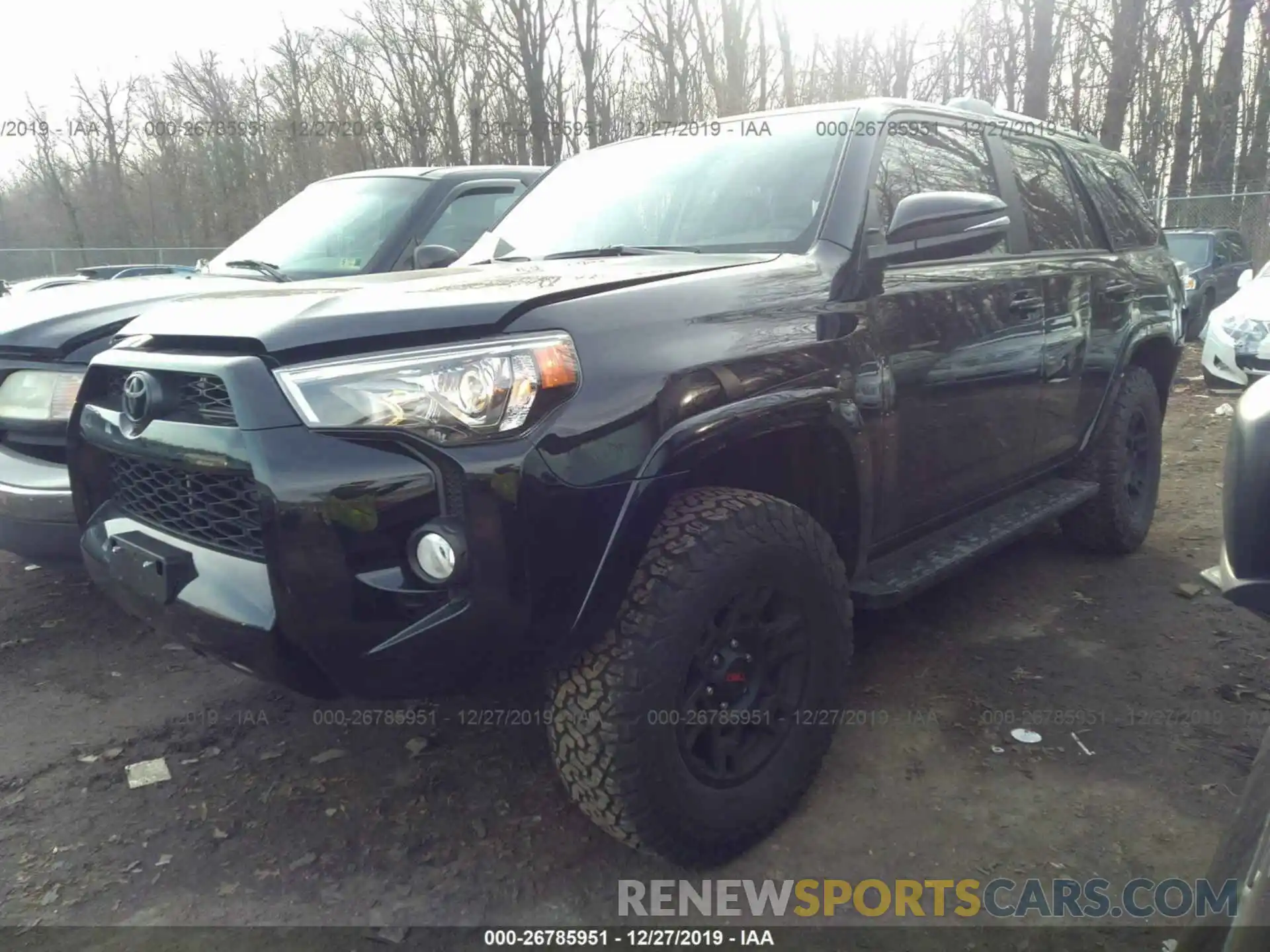 2 Фотография поврежденного автомобиля JTEBU5JR7K5719240 TOYOTA 4RUNNER 2019