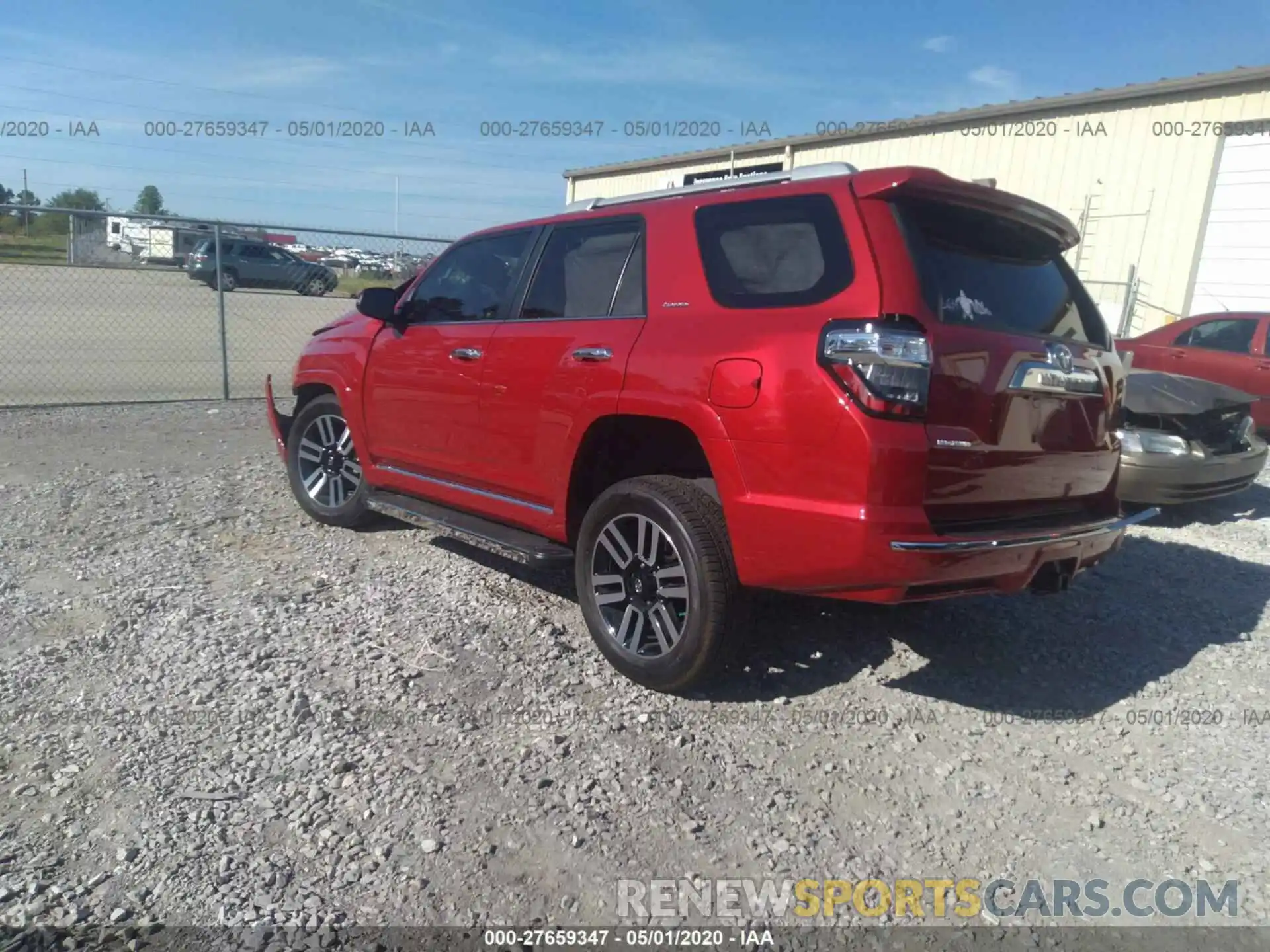 3 Photograph of a damaged car JTEBU5JR7K5719822 TOYOTA 4RUNNER 2019