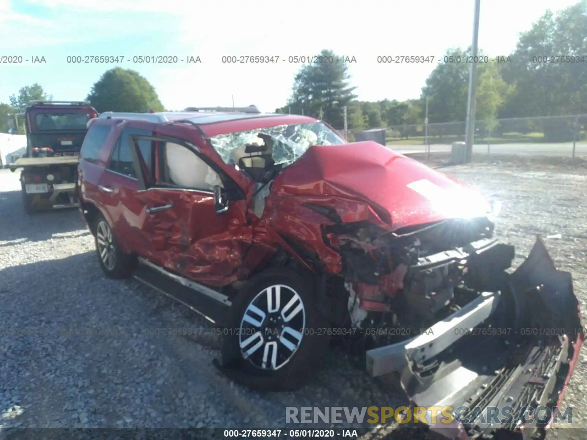 6 Photograph of a damaged car JTEBU5JR7K5719822 TOYOTA 4RUNNER 2019