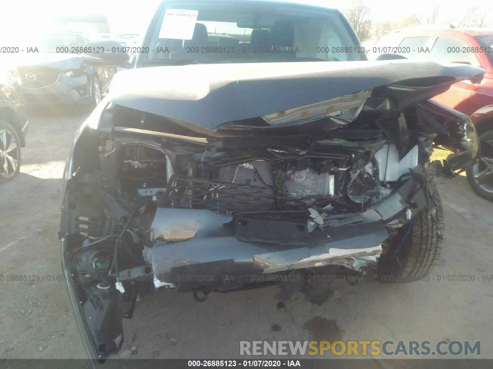 6 Photograph of a damaged car JTEBU5JR7K5725457 TOYOTA 4RUNNER 2019