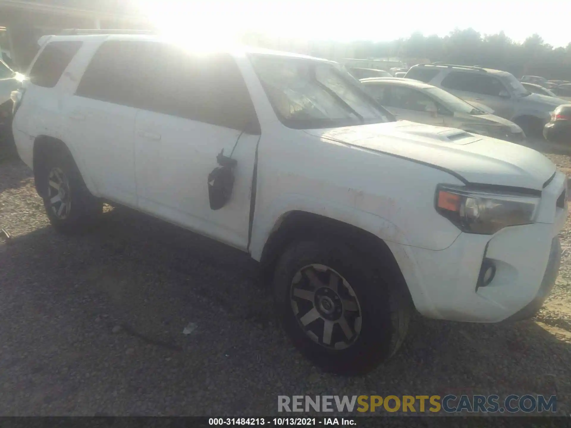 1 Photograph of a damaged car JTEBU5JR7K5726348 TOYOTA 4RUNNER 2019