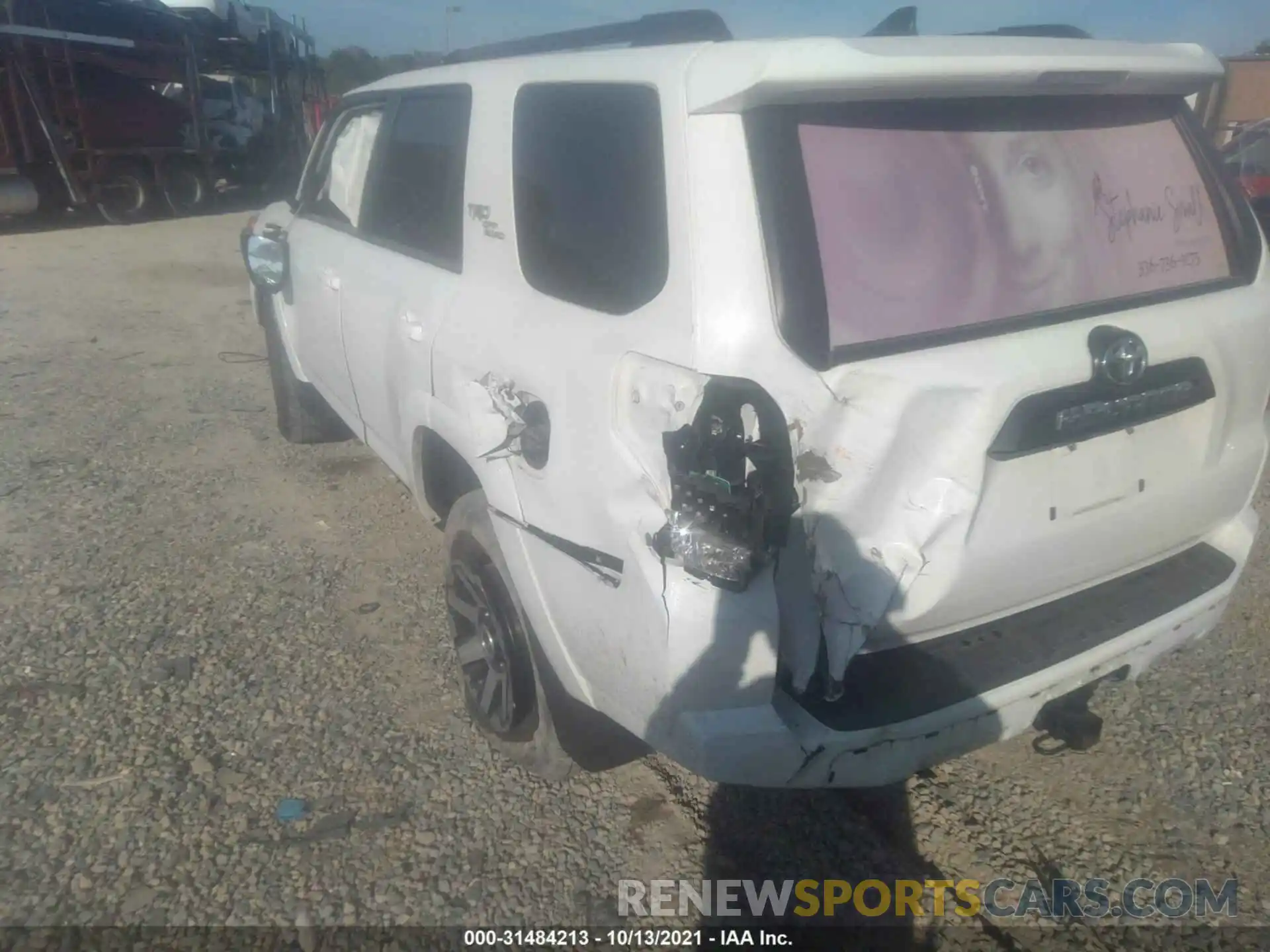 6 Photograph of a damaged car JTEBU5JR7K5726348 TOYOTA 4RUNNER 2019