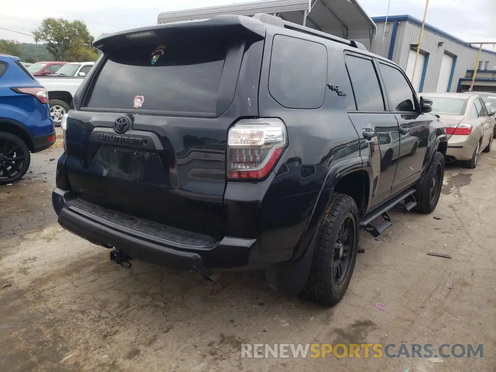 4 Фотография поврежденного автомобиля JTEBU5JR7K5734174 TOYOTA 4RUNNER 2019