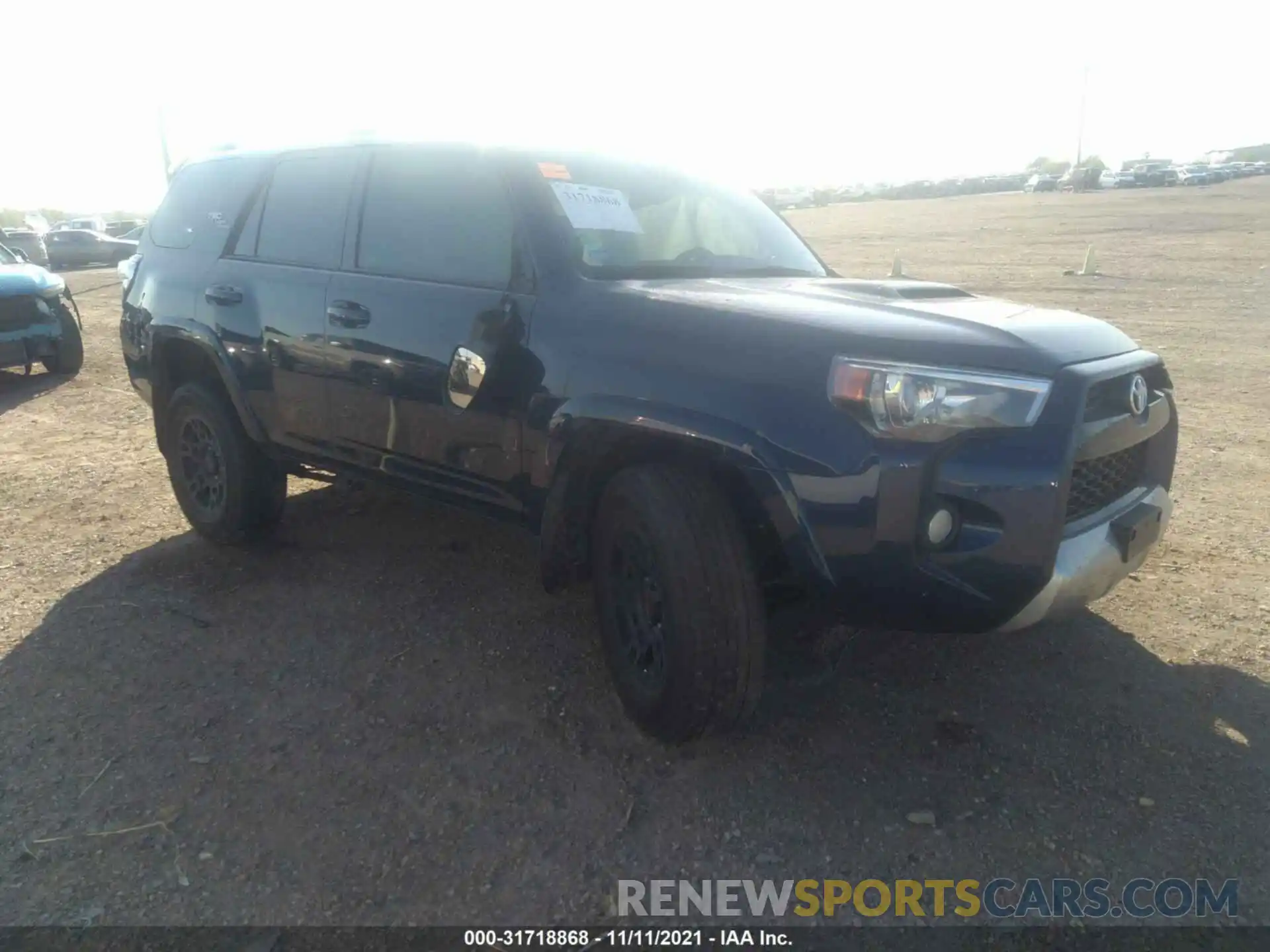 1 Photograph of a damaged car JTEBU5JR7K5736944 TOYOTA 4RUNNER 2019