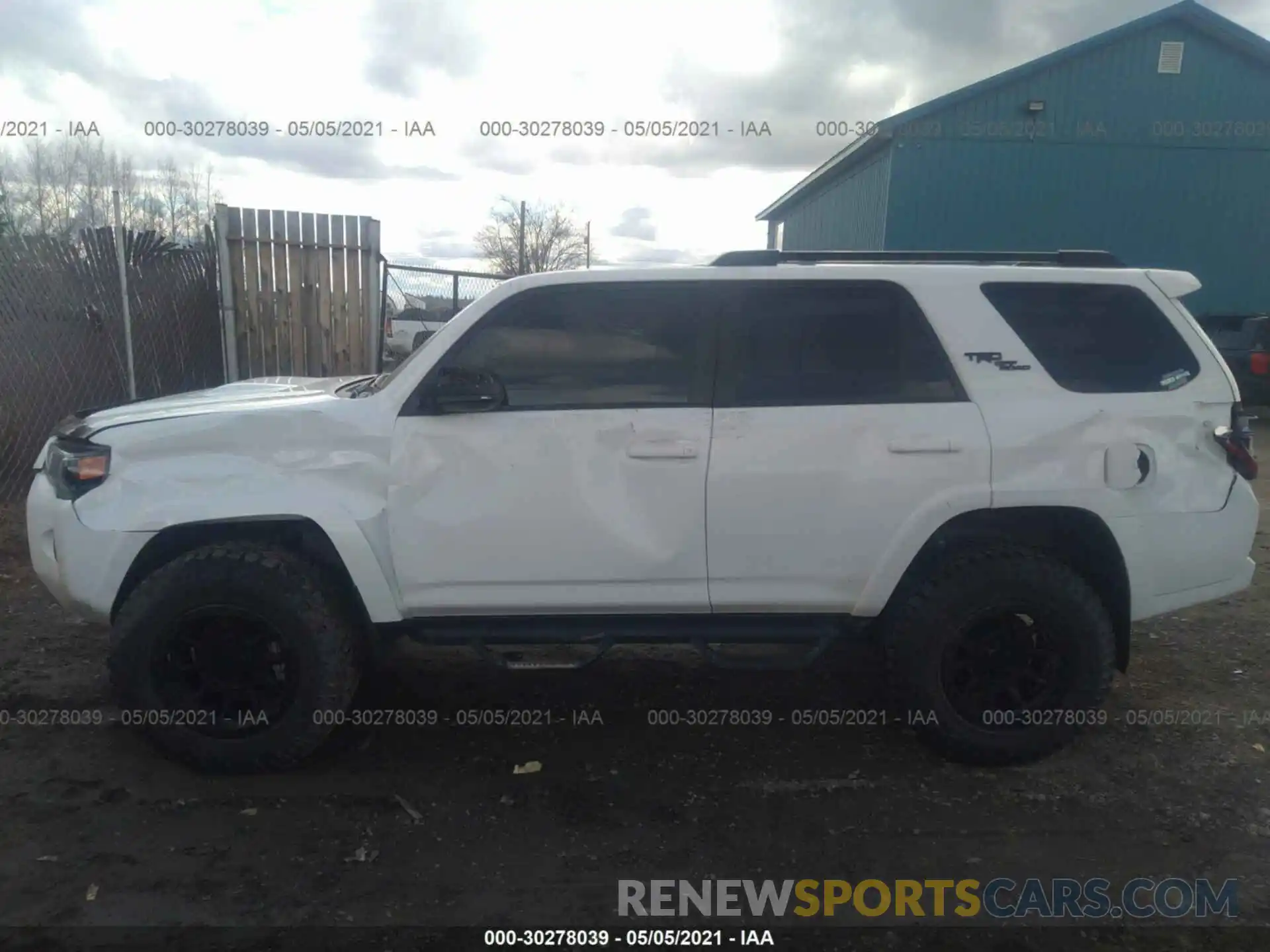 6 Photograph of a damaged car JTEBU5JR8K5612195 TOYOTA 4RUNNER 2019