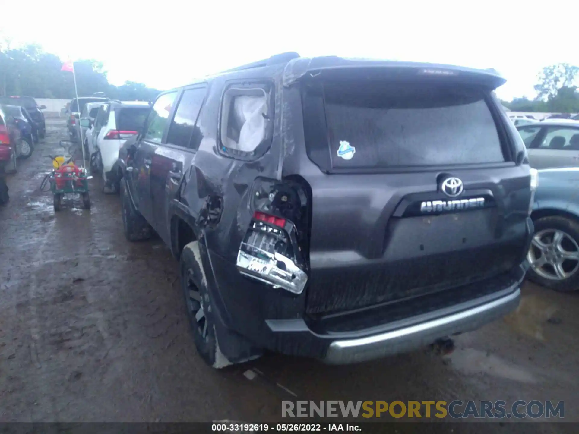 3 Photograph of a damaged car JTEBU5JR8K5614707 TOYOTA 4RUNNER 2019