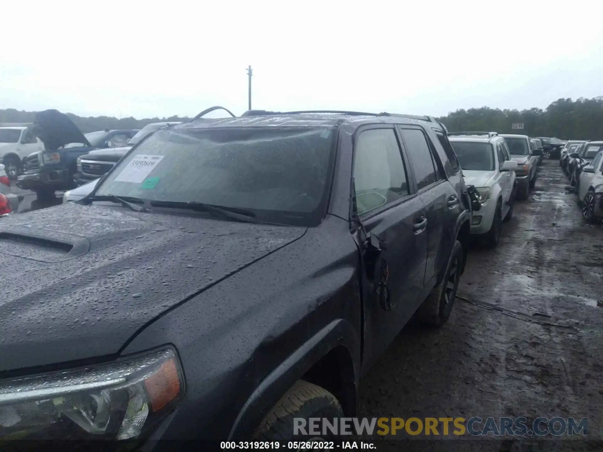 6 Photograph of a damaged car JTEBU5JR8K5614707 TOYOTA 4RUNNER 2019