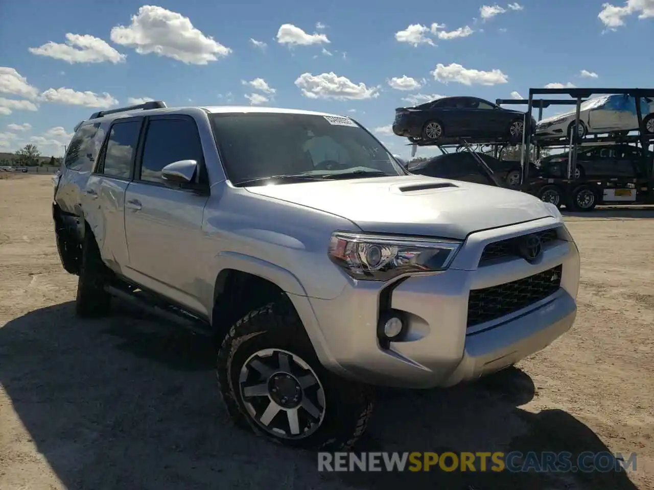 1 Фотография поврежденного автомобиля JTEBU5JR8K5615842 TOYOTA 4RUNNER 2019