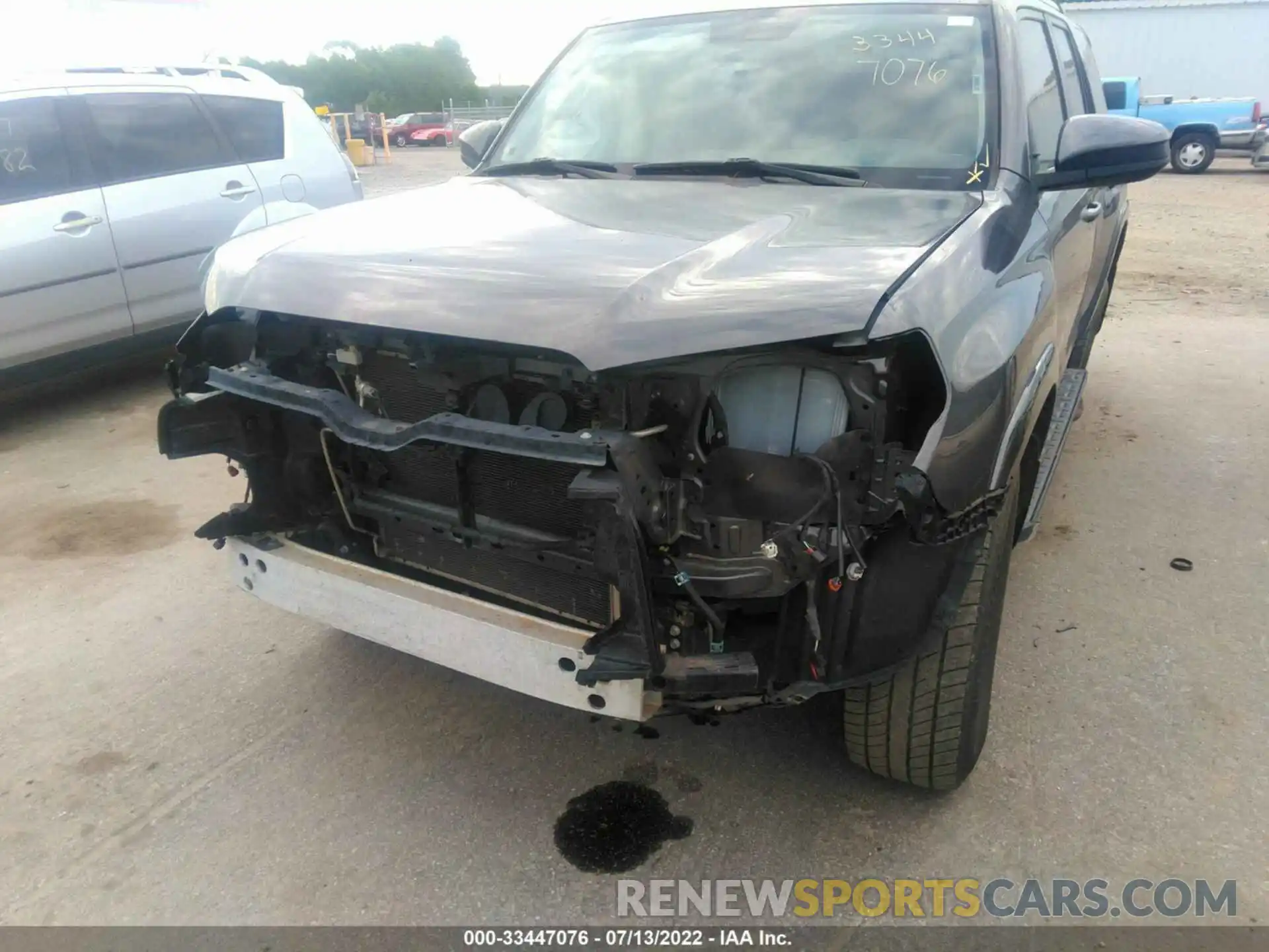 6 Photograph of a damaged car JTEBU5JR8K5623021 TOYOTA 4RUNNER 2019