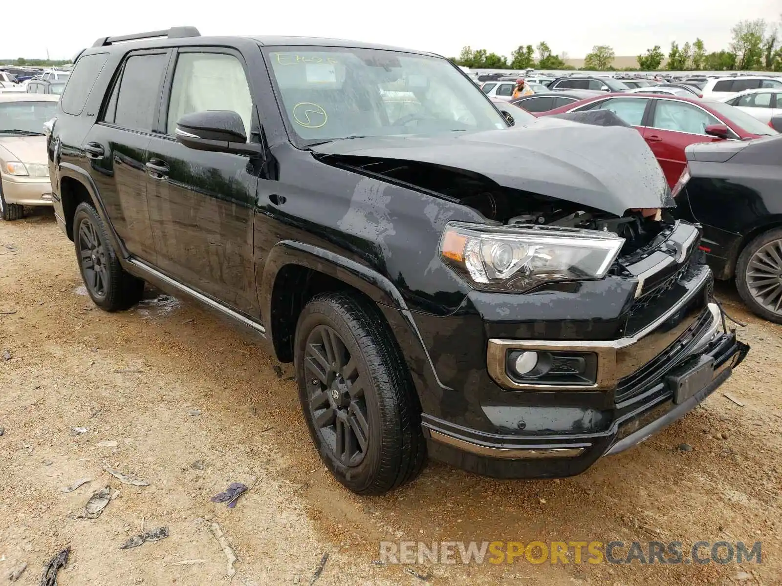 1 Photograph of a damaged car JTEBU5JR8K5627828 TOYOTA 4RUNNER 2019