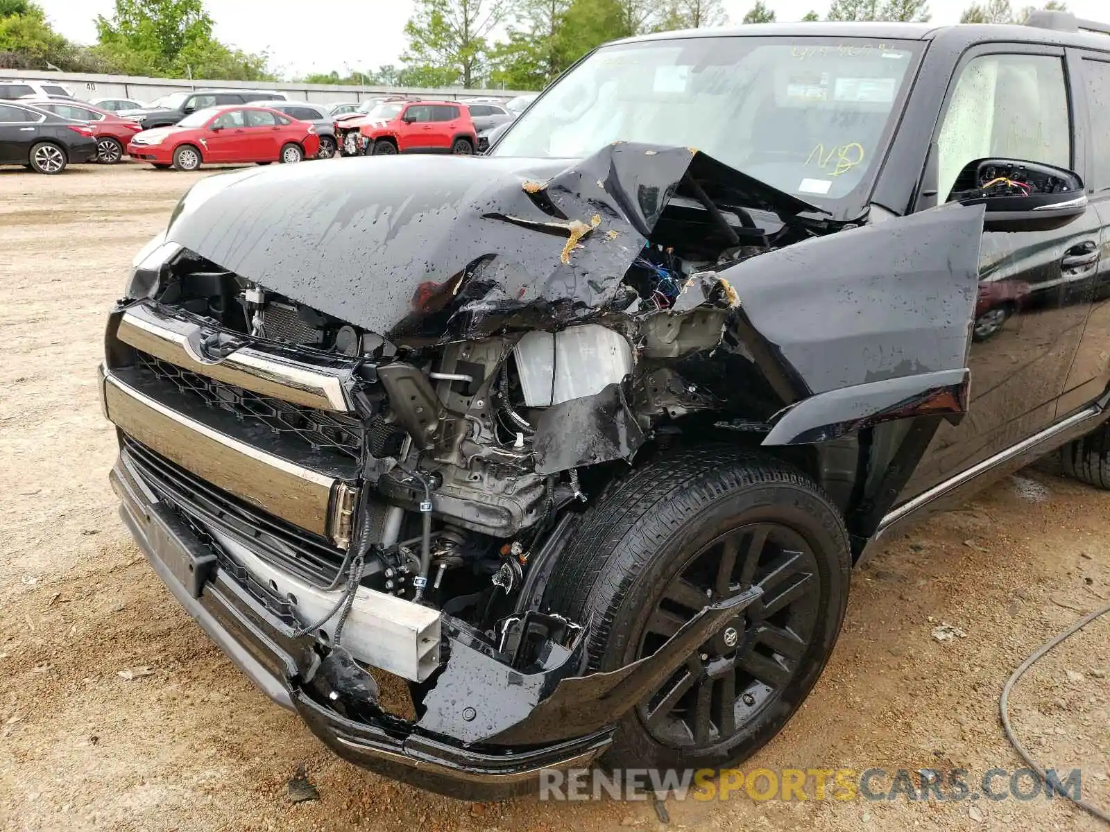 9 Photograph of a damaged car JTEBU5JR8K5627828 TOYOTA 4RUNNER 2019