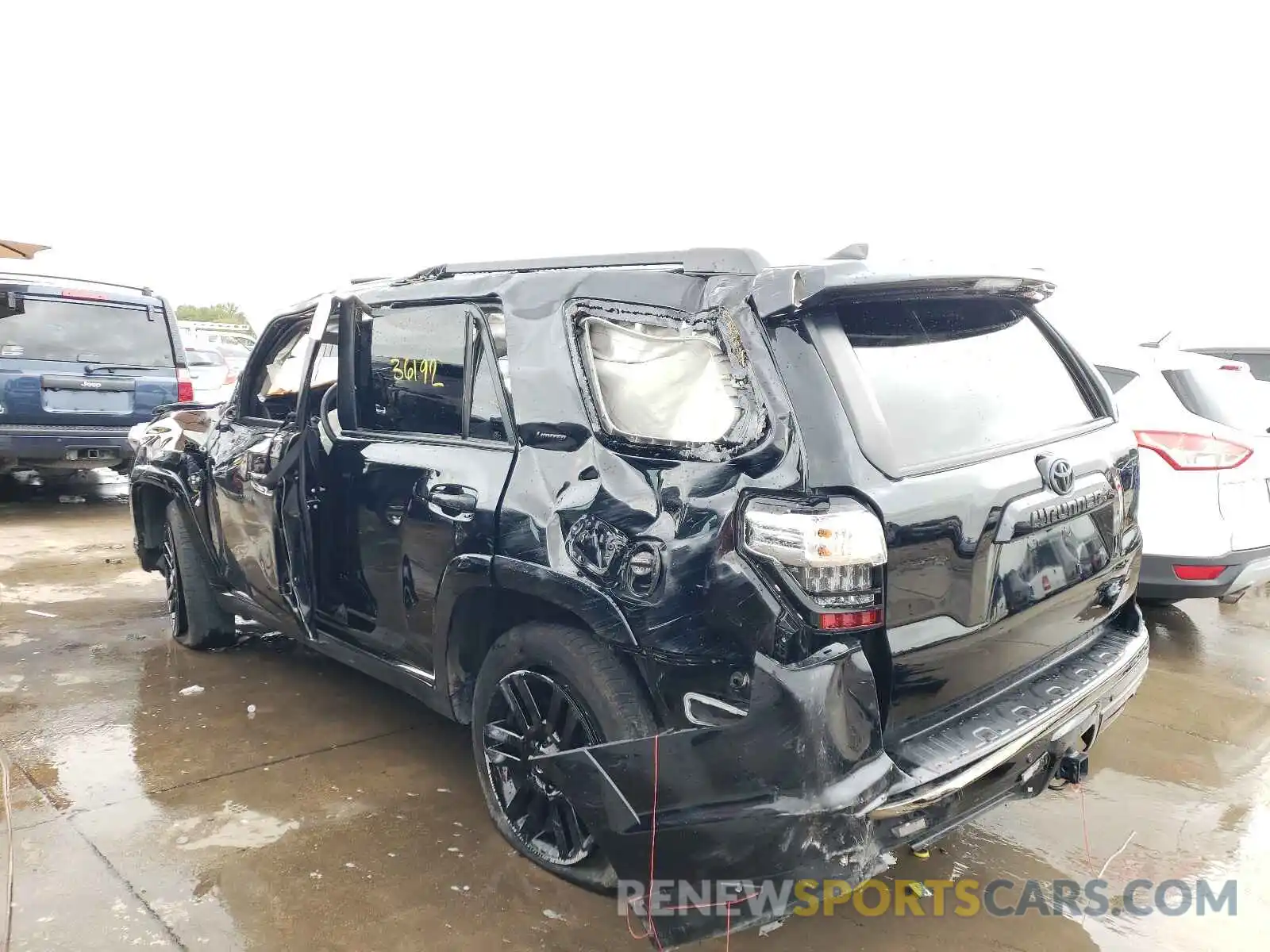 3 Photograph of a damaged car JTEBU5JR8K5628722 TOYOTA 4RUNNER 2019