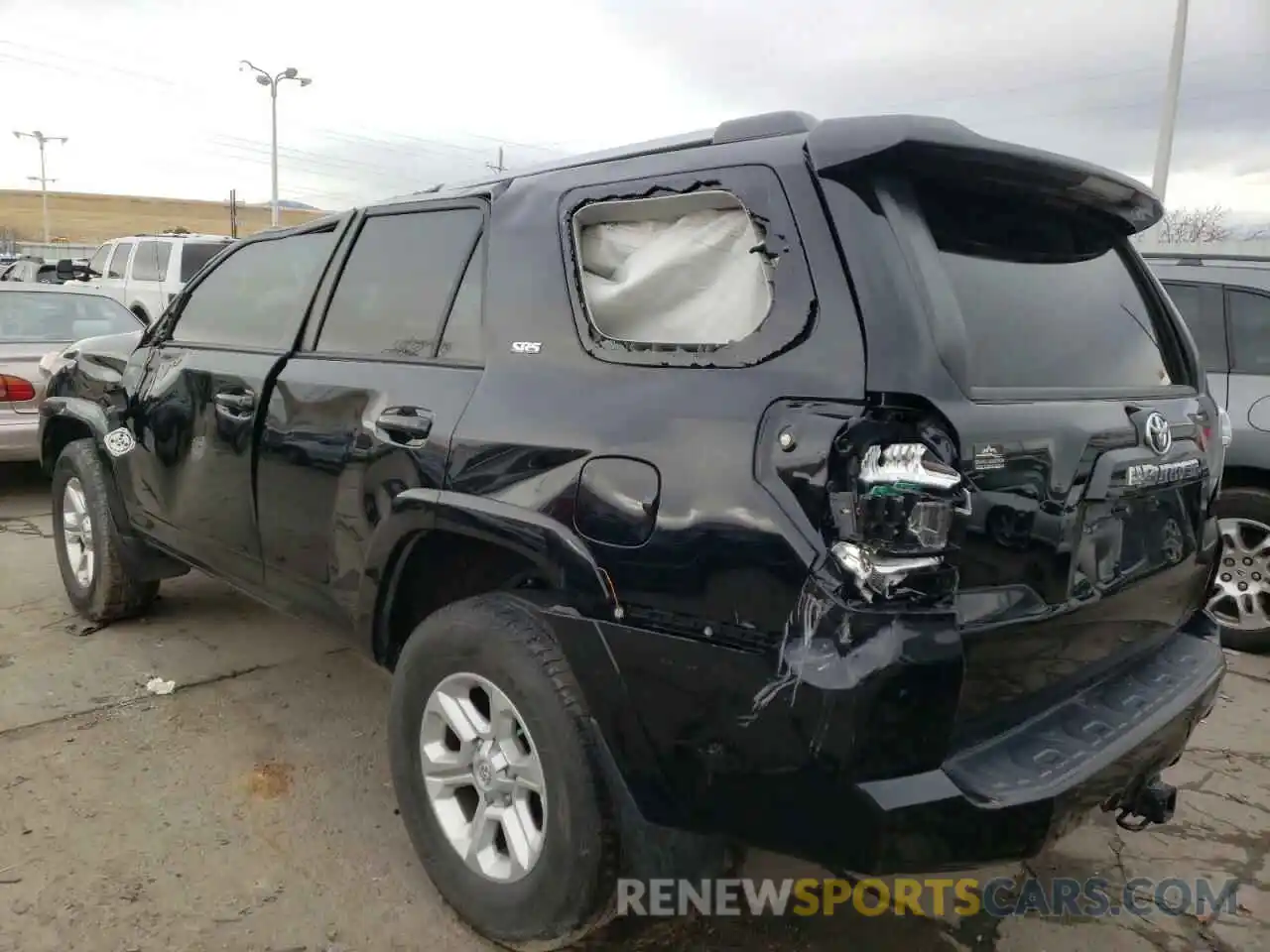 3 Photograph of a damaged car JTEBU5JR8K5631409 TOYOTA 4RUNNER 2019