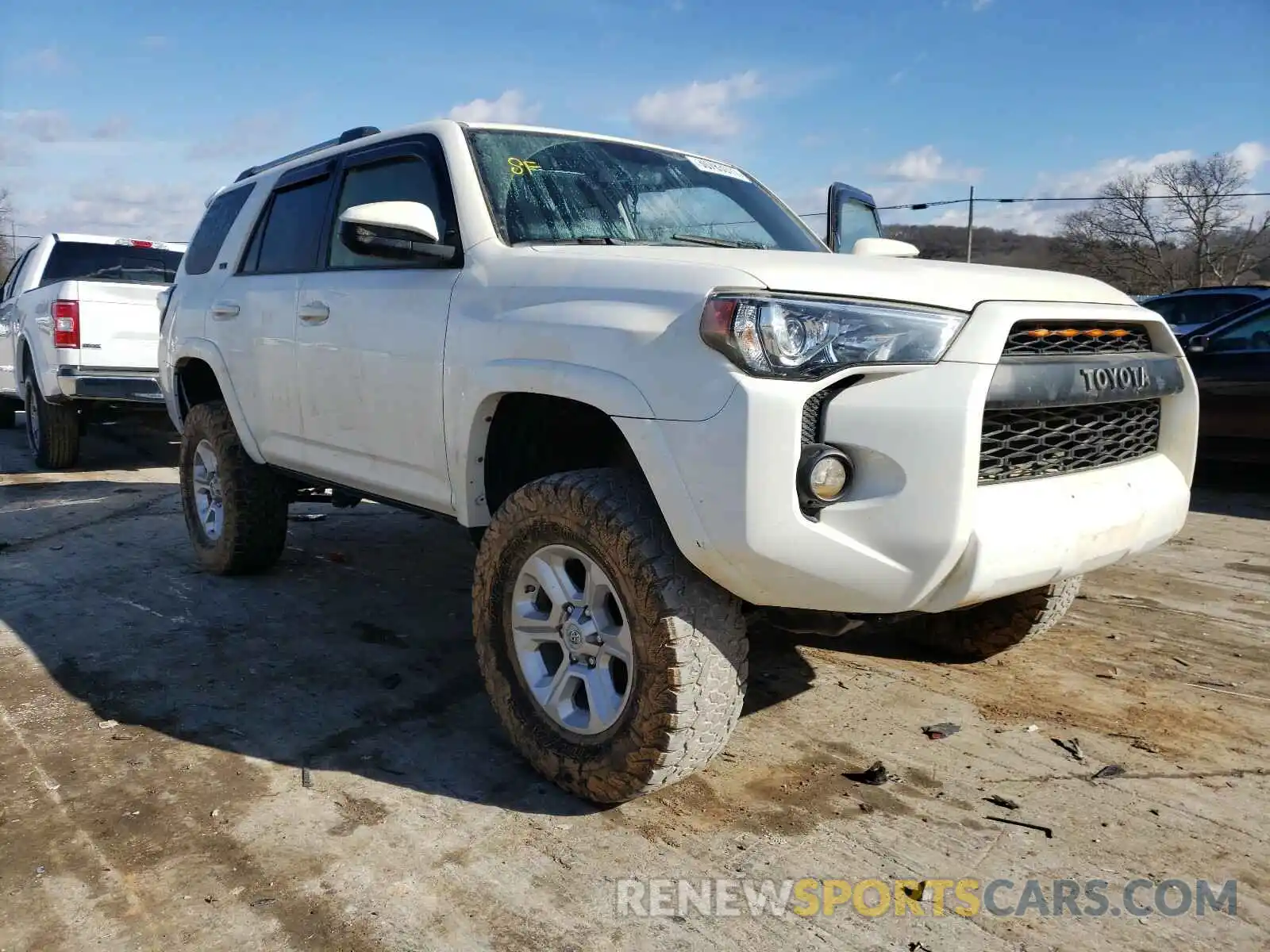 1 Photograph of a damaged car JTEBU5JR8K5632091 TOYOTA 4RUNNER 2019