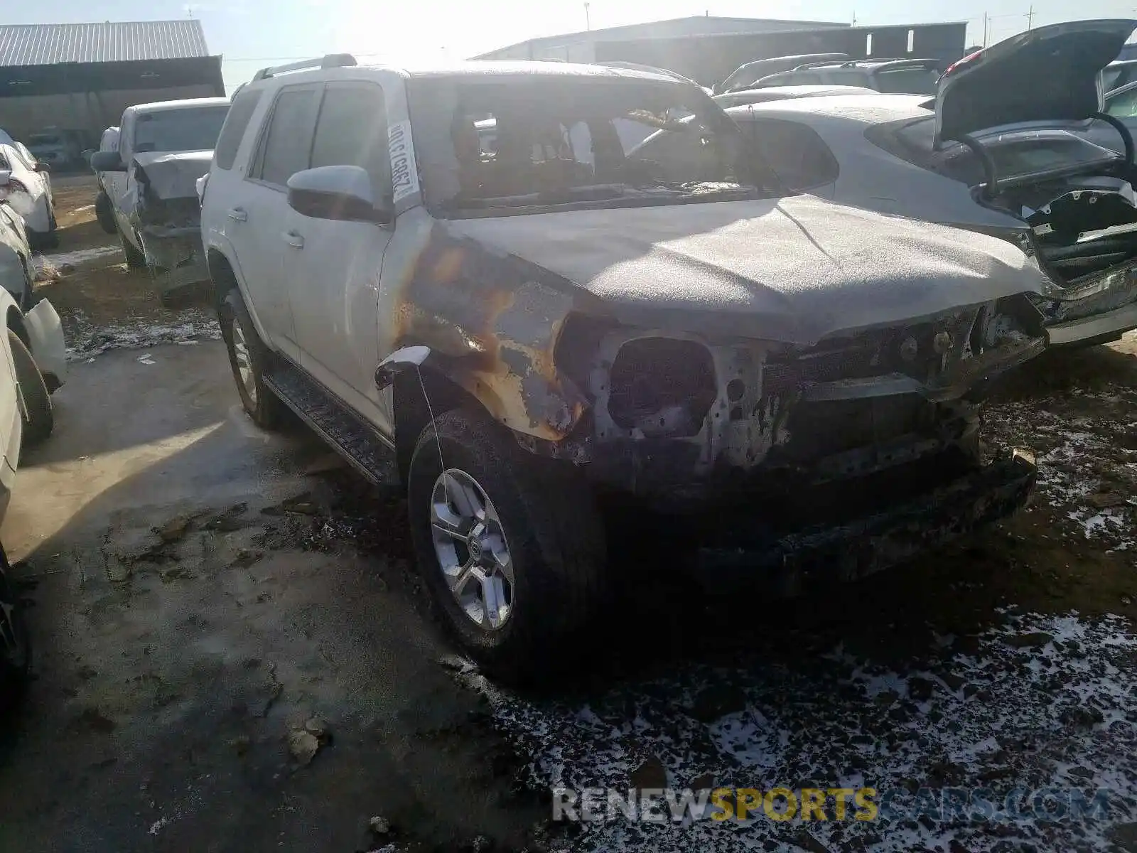 1 Photograph of a damaged car JTEBU5JR8K5632933 TOYOTA 4RUNNER 2019