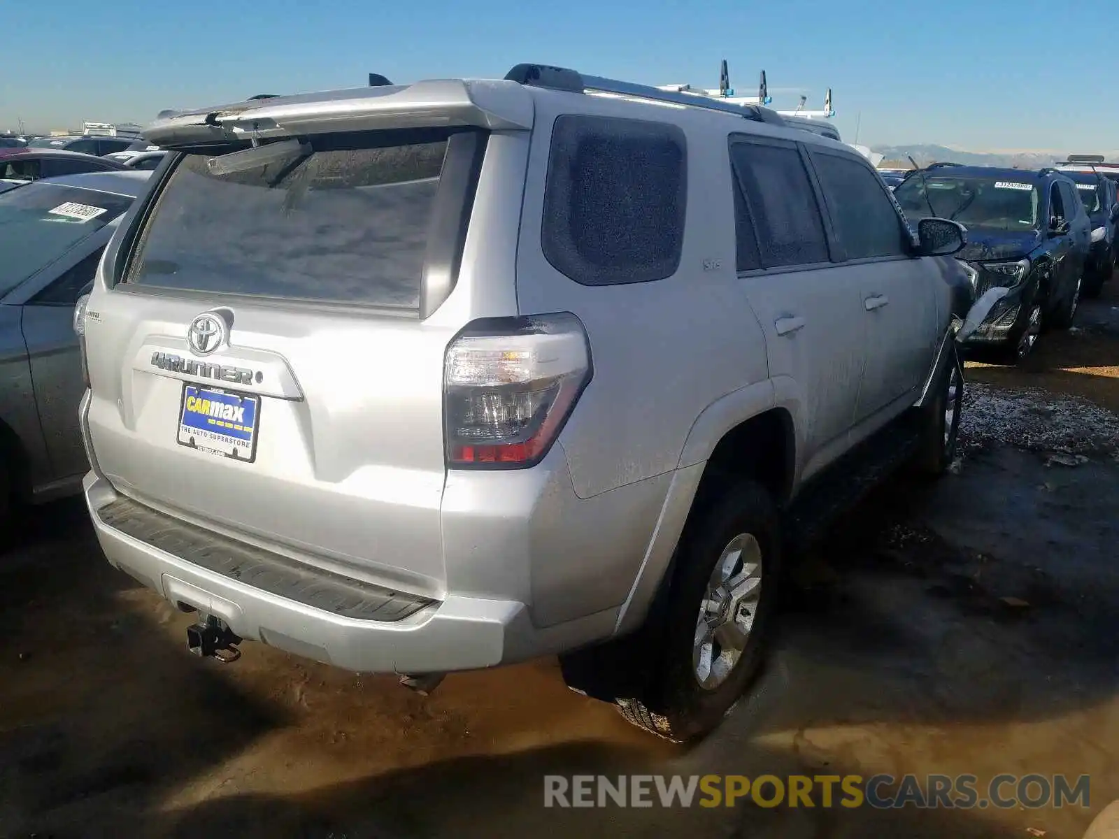 4 Photograph of a damaged car JTEBU5JR8K5632933 TOYOTA 4RUNNER 2019