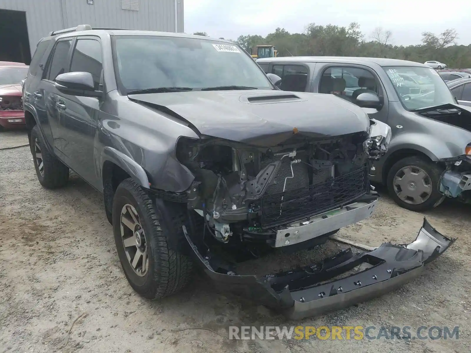 1 Photograph of a damaged car JTEBU5JR8K5634536 TOYOTA 4RUNNER 2019